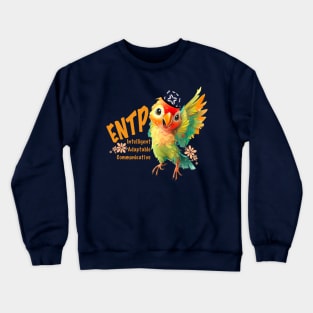 ENTP, Visionary, Parrot Crewneck Sweatshirt